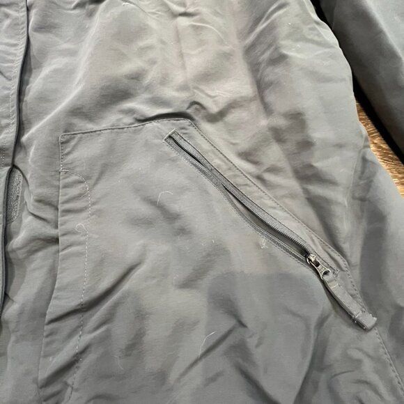 Lands End Outfitters Men's Fleece Lined Outrigger Jacket, Gray, Sz 2XL, Hooded - Picture 2 of 16